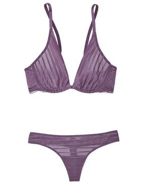 NWOT Candice Unlined Bra and Thong Set